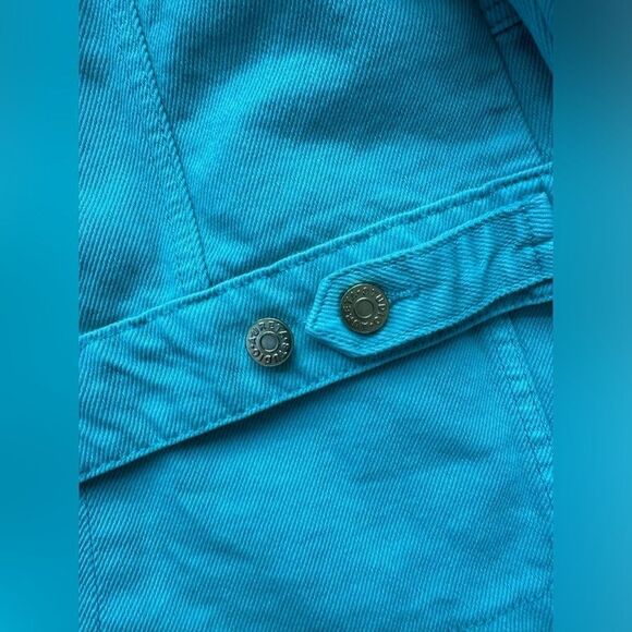 Free People Lottie Top & Skirt Tiffany Blue Set Size Small - Picture 8 of 9